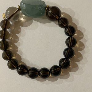 HN 925 Polished Gemstone Bracelet